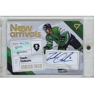 2023/24 Sportzoo ELH 1. série #NAS-ZO Zach Osburn New Arrival Auto 57/65