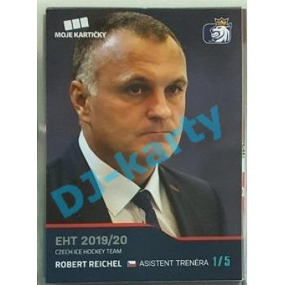 2020 MK reprezentace Robert Reichel EHT #87 1/5 Blue
