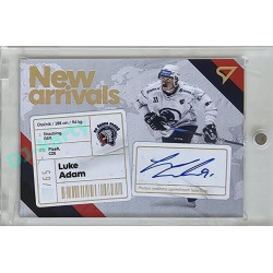 2023/24 Sportzoo ELH 1. série #NAS-LA Luke Adam New Arrival Auto 60/65