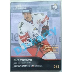 2020 MK reprezentace David Tomášek #35 2/5 Blue Czech Expo