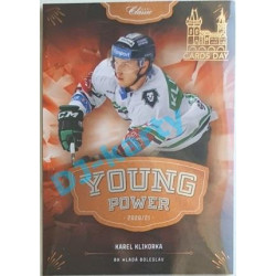 2020/21 OFS 1. série Karel Klikorka #YP-16 x/3 Young Power CARDS DAY