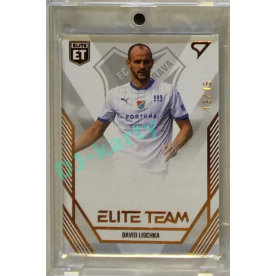 2023/24 Sportzoo Fortuna Liga 1. série #ET-25 David Lischka Elite Team Limited 13/15