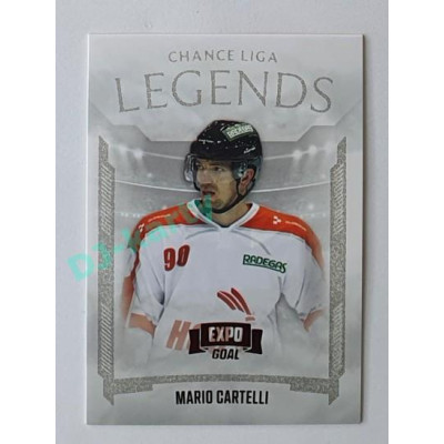 2022/23 Goal Cards Chance #LL-04 Mario Cartelli Legends Expo x/3