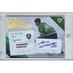 2023/24 Sportzoo ELH 1. série #NAS-JA Juhamatti Aaltonen New Arrival Auto 59/65