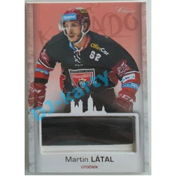 2017 OFS Mountfield Cup Martin Látal #36 Game Used Stick PROMO