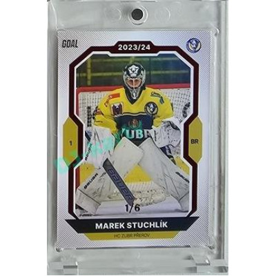 2023/24 Goal cards Chance Liga 2. série #299 Marek Stuchlík Red 1/6