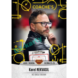 2022/23 Goal Cards Chance Liga 2. série #25 Karel Nekvasil Coach´s