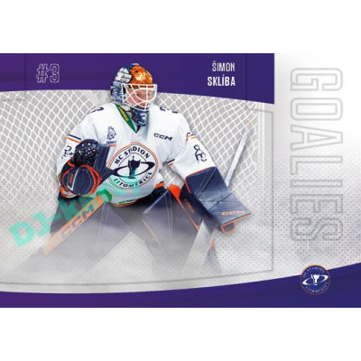 2022/23 Goal Cards Chance Liga 2. série #25 Šimon Sklíba Goalies