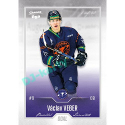 2022/23 Goal Cards Chance Liga 2. série #261 Václav Veber Silver 1 of 60