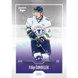 2022/23 Goal Cards Chance Liga 2. série #263 Filip Šindelek