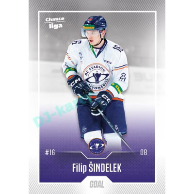 2022/23 Goal Cards Chance Liga 2. série #263 Filip Šindelek