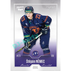 2022/23 Goal Cards Chance Liga 2. série #264 Štěpán Němec Silver 1 of 60