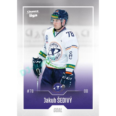 2022/23 Goal Cards Chance Liga 2. série #266 Jakub Šedivý