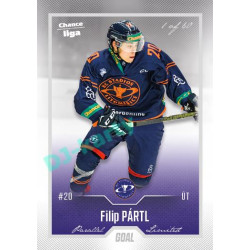 2022/23 Goal Cards Chance Liga 2. série #267 Filip Pártl Silver 1 of 60