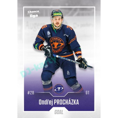 2022/23 Goal Cards Chance Liga 2. série #268 Ondřej Procházka