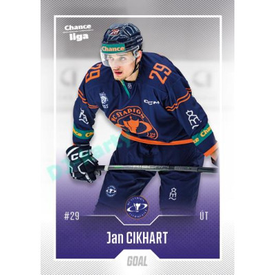2022/23 Goal Cards Chance Liga 2. série #269 Jan Cikhart