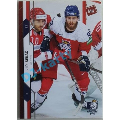 2021 MK reprezentace Jiří Sekáč MS 2021 #69 9/25 Red