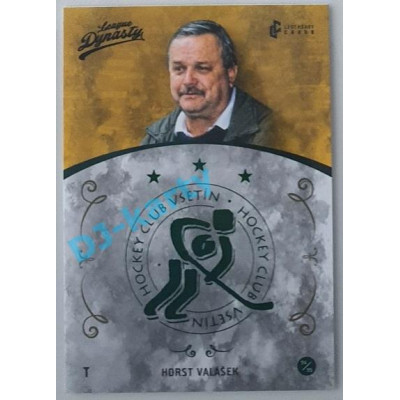 2021 Legendary Cards League Dynasty Vsetín Horst Valášek #26