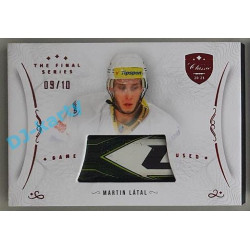 2021/22 OFS The Final Series Martin Látal #STI-LAM 09/10 Game Used Red