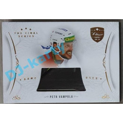 2021/22 OFS The Final Series Petr Vampola #STI-VAP Game Used Stick Gold PROMO