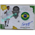 2021/22 Sportzoo Fortuna Liga 2. série #S-AW11 Eduardo Santos AGAINST THE WORLD AUTO FLAG 25/35