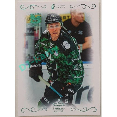 2022 Legendary Cards SPARTA VZDÁVÁ HOLD #S-19 Genadij Stoljarov xx/10 EXPO Pardubice