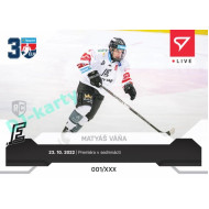 2022/23 Sportzoo ELH LIVE #L-026 Matyáš Váňa xx/44