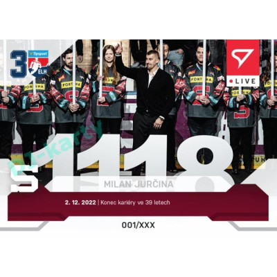 2022/23 Sportzoo ELH LIVE #L-042 Milan Jurčina  xx/40