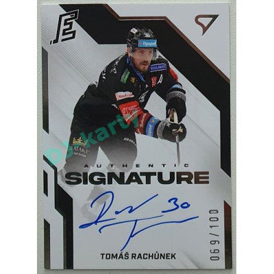 2022/23 Sportzoo ELH 1. série #AS2-TR Tomáš Rachůnek Signature level 2 xxx/100