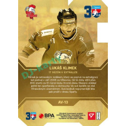 2022/23 Sportzoo ELH 2. série #AV-13 Lukáš Klimek 30 let ELH
