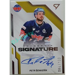 2022/23 Sportzoo ELH 2. série #AS2-PS Petr Šenkeřík Signature level 2 xxx/100
