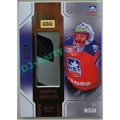 2022/23 Goal Cards Chance Liga 2. série #S-43 Jan Mičán Game Stick 16/35