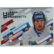 2020/21 OFS 2. série Michal Teplý #CTP-18 20/20 Czech Top Prospects Neon Rainbow