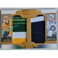 2022/23 Goal Cards Chance Liga Update #D-04 R. Sihvonen / M. Korkiakoski Duals Jersey Gold 10/10