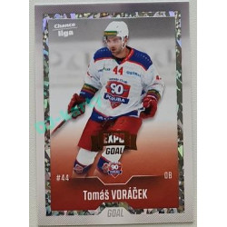2022/23 Goal Cards Chance Liga 2. série #361 Tomáš Voráček Expo Rainbow ICE 1/1