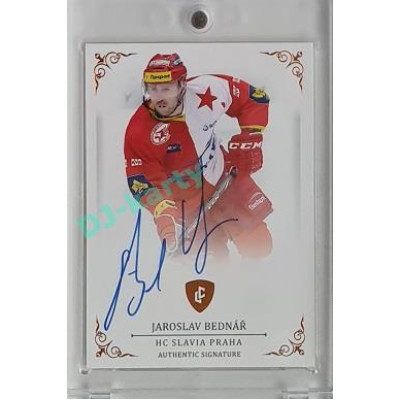 2023 Legendary Cards REKORDY ČESKÉ EXTRALIGY #25 Jaroslav Bednář Authentic Signature 09/13