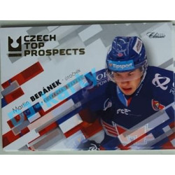 2020/21 OFS 2. série Martin Beránek #CTP-11 Czech Top Prospects GOLD /77