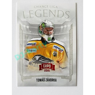 2022/23 Goal Cards Chance #LL-07 Tomáš Závorka Legends Expo x/3
