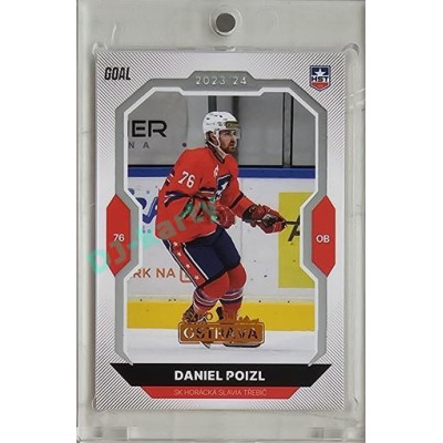 2023/24 Goal cards Chance Liga 2. série #236 Daniel Poizl Expo Ostrava 1of2