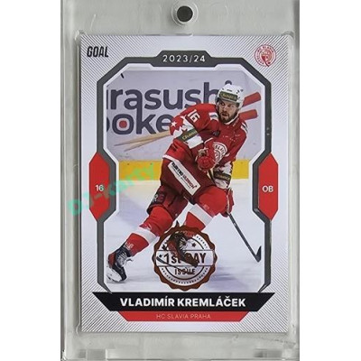 2023/24 Goal cards Chance Liga 1. série #133 Vladimír Kremláček 1st day of issue