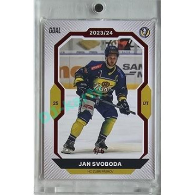2023/24 Goal cards Chance Liga 2. série #303 Jan Svoboda Red 1/6