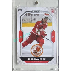 2023/24 Goal cards Chance Liga 1. série #134 Jaroslav Brož 1st day of issue