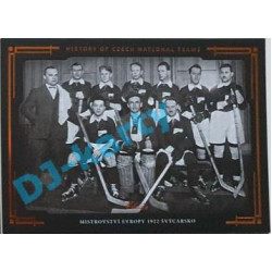 2020 OFS SSČH Mistrovství Evropy 1922 Švýcarsko #HCNT-06 09/20 History of Czech National Teams Cooper
