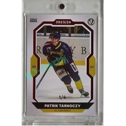 2023/24 Goal cards Chance Liga 2. série #306 Patrik Tarnoczy Red 1/6