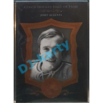 2020 OFS Síň slávy českého hokeje Josef Augusta #SSCH-029 08/25 Black Cut