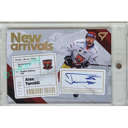 2023/24 Sportzoo ELH 1. série #NAS-AT Alex Tamáši New Arrival Auto 17/65