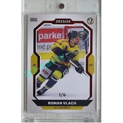 2023/24 Goal cards Chance Liga 2. série #307 Roman Vlach Red 1/6