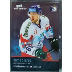 2020 MK reprezentace Vojtěch Mozík EHT #21 Blue Promo