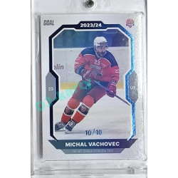 2023/24 Goal cards Chance Liga 1. série #067 Michal Vachovec Blue 10/10