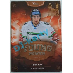 2020/21 OFS 1. série Michal Teplý #YP-15 x/3 Young Power CARDS DAY